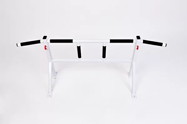 Турник настенный улучшенный с 3 хватами белый