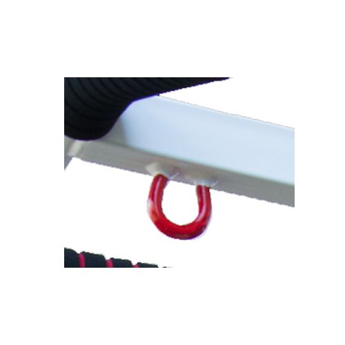 Турник настенный с 3 хватами белый