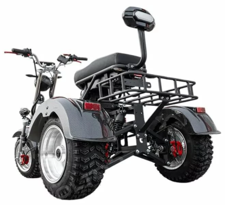 Трехколесный электроскутер Elektrix X12 PRO TRIKE