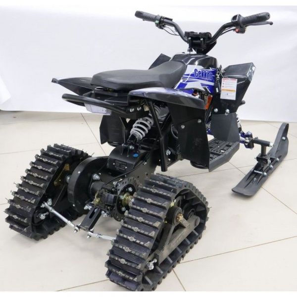 Детский снегоход + квадрацикл GEKKON 90cc SNOW MAX 2в1 Бензиновый