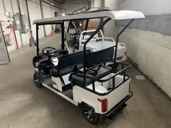 Гольфкар GreenCamel A4 ECO 84Ah/60V (4 seats 1200W R8) пониженная Белый