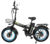Электровелосипед Syccyba H1 DUAL синий