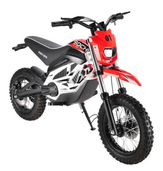 Электромотоцикл WHITE SIBERIA SOCHI 1300W RED