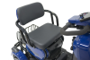Электроскутер четырехколесный Rutrike Квадро синий