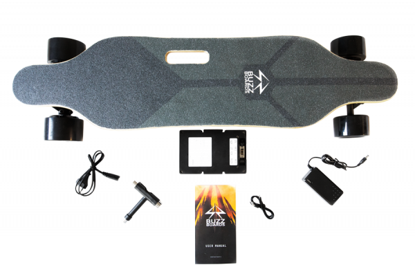 Электроскейт Buzzboards B3 18км + 18км
