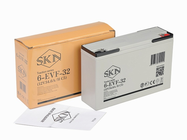 Тяговый аккумулятор SKN 6-EVF-32 (12V34.6A/H C5)