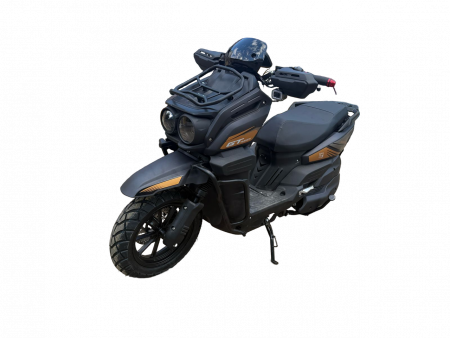 Электрический скутер Тур-Эндуро GT Tank 60AH 72V черный