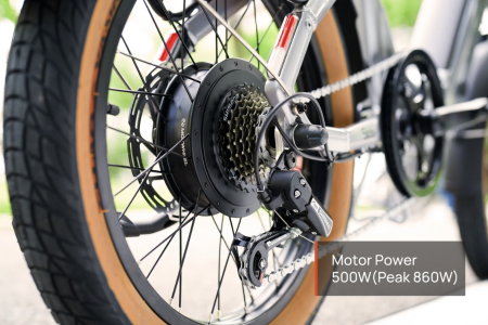 Электровелосипед MOKWHEEL SLATE синий
