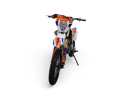 Питбайк MOTAX MX 125 Белый-оранжевый
